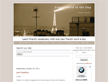 Tablet Screenshot of frenchfanatic.com